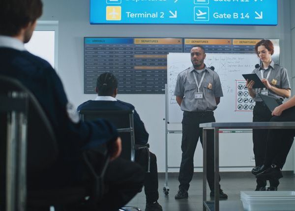 Planning Session with Airport Security Staff